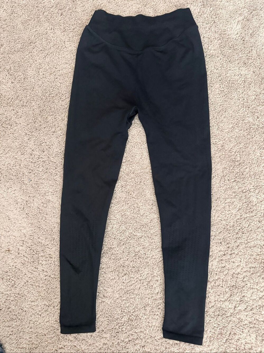 Gymshark Womens Black High Waisted Seamless Athletic Gym Workout Leggings XS
